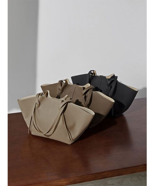 Chic Slouchy Hobo Bag with Drawstring Insert