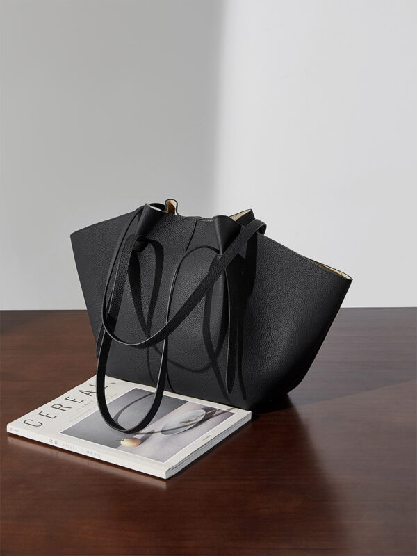 Chic Slouchy Hobo Bag with Drawstring Insert