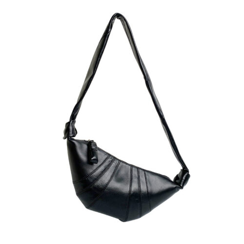 LAEM Genuine Leather Croissant Bag