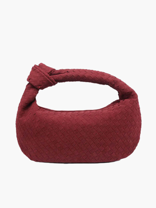 Woven Bag mini suede