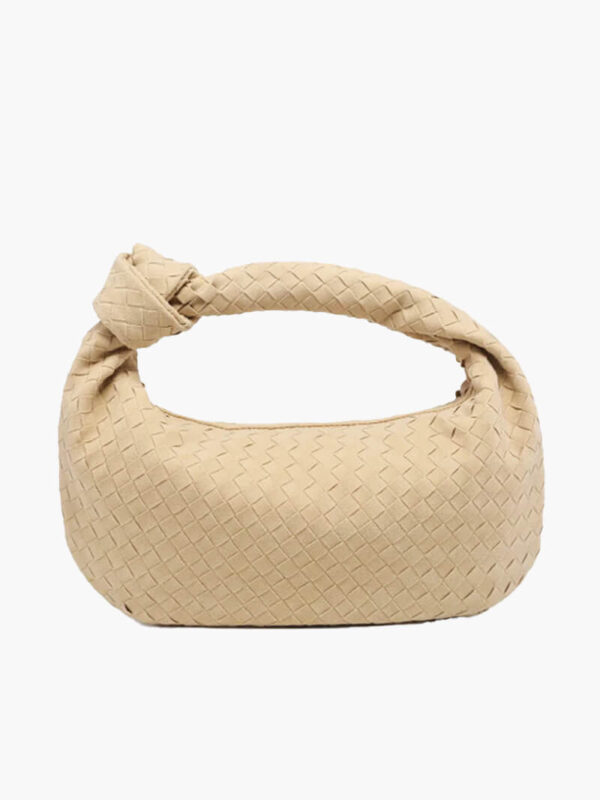 Woven Bag mini suede