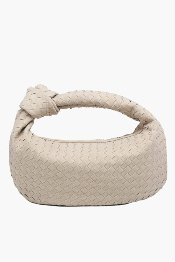 Woven Bag mini suede