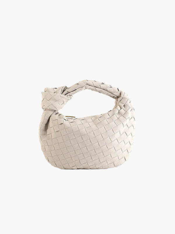 Woven Bag Medium Suede