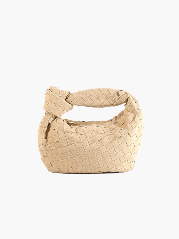 Woven Bag Medium Suede