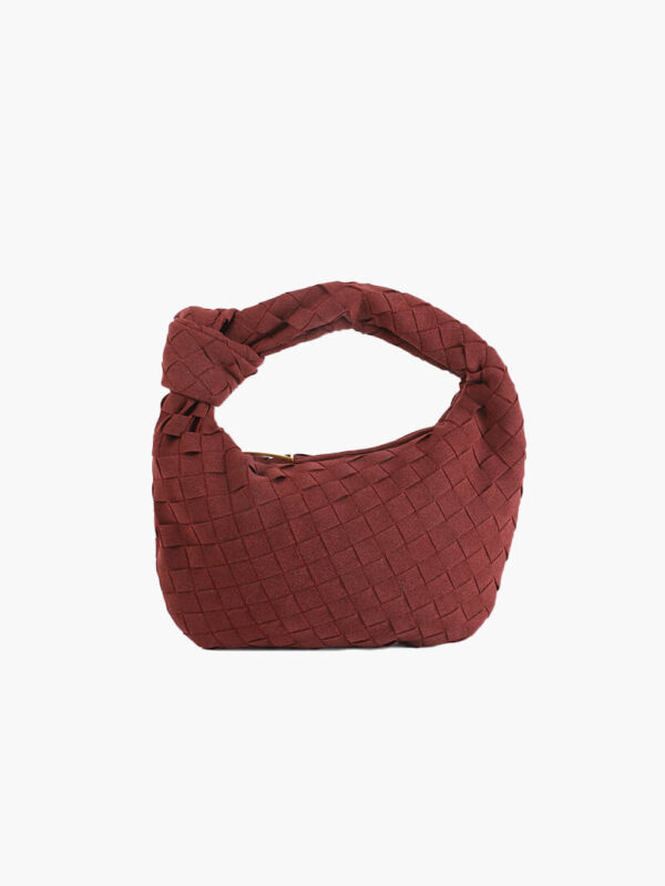Woven Bag Medium Suede